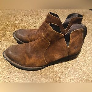 Born Bootie - Brown Leather